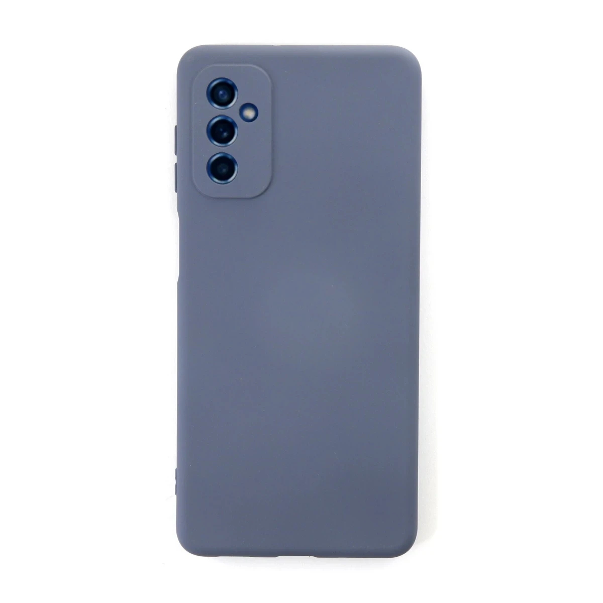 Samsung Galaxy M52 5G Kılıf Nano içi Kadife Silikon - Gri