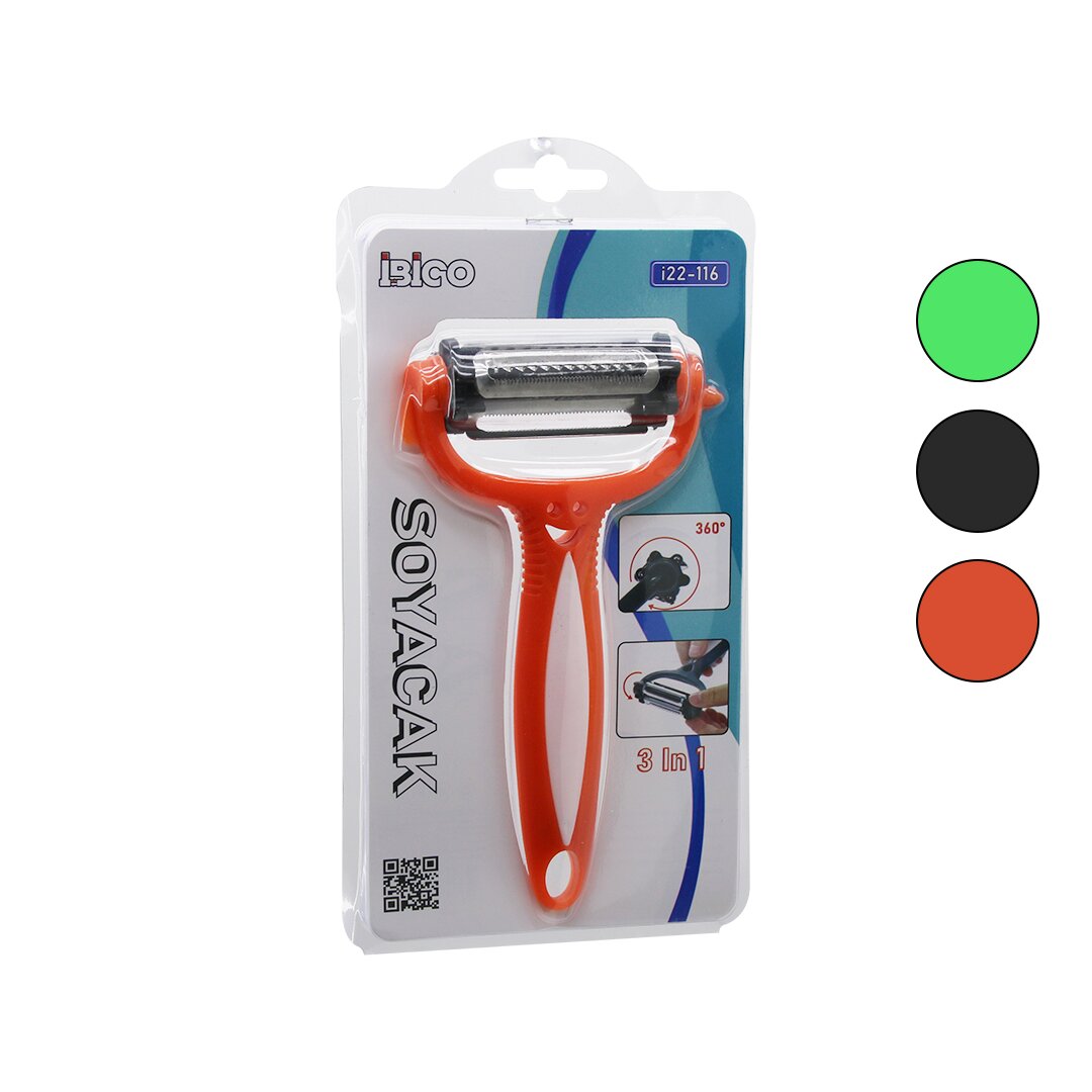 3IN1 METAL SOYACAK PLASTİK SAPLI