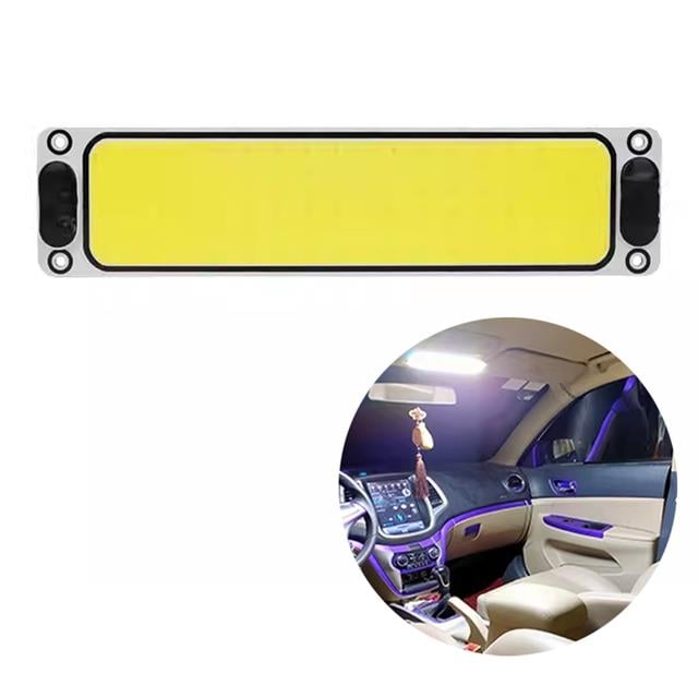 PM-26420 İkili 12-85V DC 6x24 Cm 108 Cob Led Beyaz Işık Panel Lamba