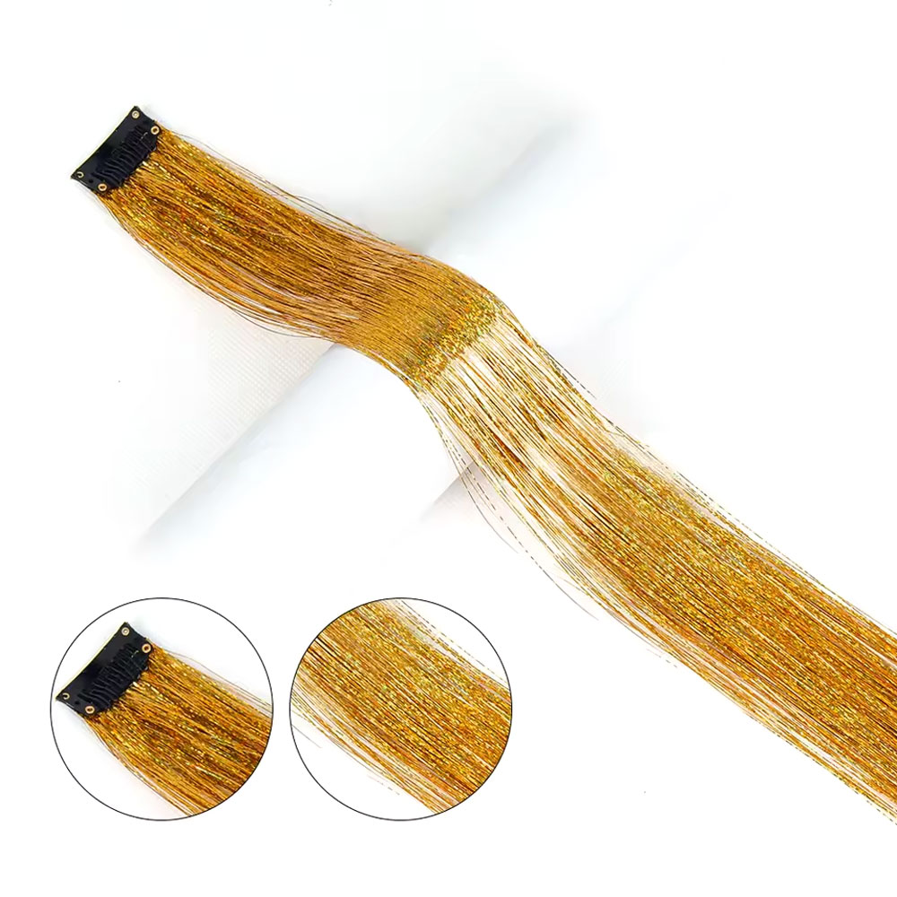 Klipsli Hair Tinsel Saç Simi - HTK15