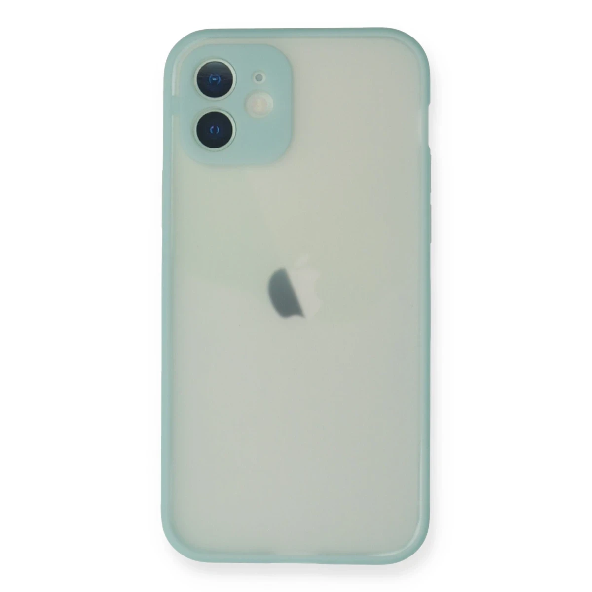 Apple iPhone 11 Pro Max Kılıf Montreal Silikon Kapak - Turkuaz