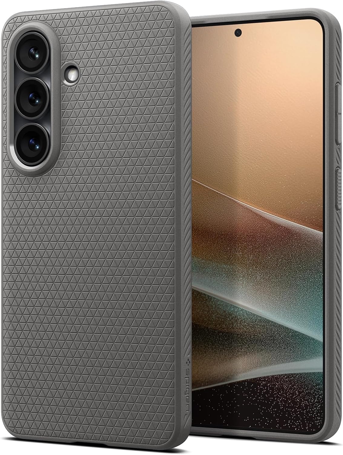 Galaxy S26 ile Uyumlu Kılıf Liquid Air Marble Gray - ACS11216