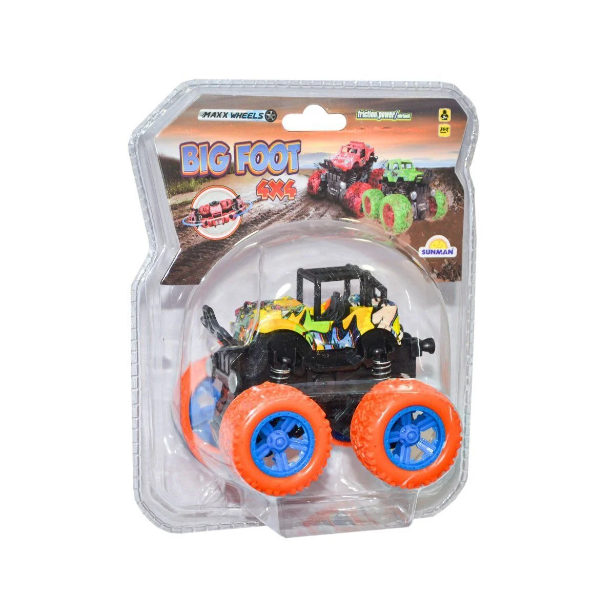 3450 Big Foot Jeep 4x4 1:36 -Sunman