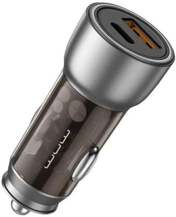 38W Hızlı Şarj Araç Çakmak Şarj Cihazı Dual Port USB 18W + Type-C 20W PD20W+QC3.0 - C185