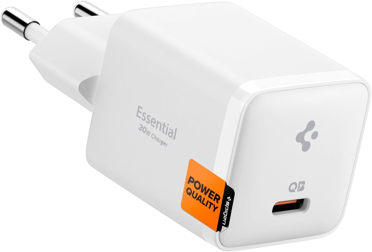 30W USB-C Ultra Mini Hızlı Şarj Aleti PPS Super Hızlı Şarj GaN Pro Isı Düşürücü Güç Adaptörü Akım Koruma iPhone & Android & iPad & MacBook Type-C Temiz Beyaz - ACH09492