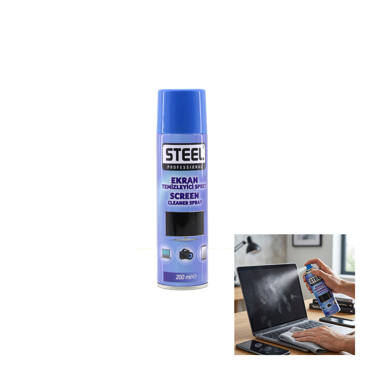Ekran Temizleyici Sprey 200ML