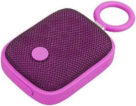 Bubble Pods (Pink) | Ultra Hafif, Güçlü 5W Çıkışa Sahip, Son Derece Eğlenceli Ve Renkli Portatif Bluetooth | Wireless | Kablosuz Hoparlör