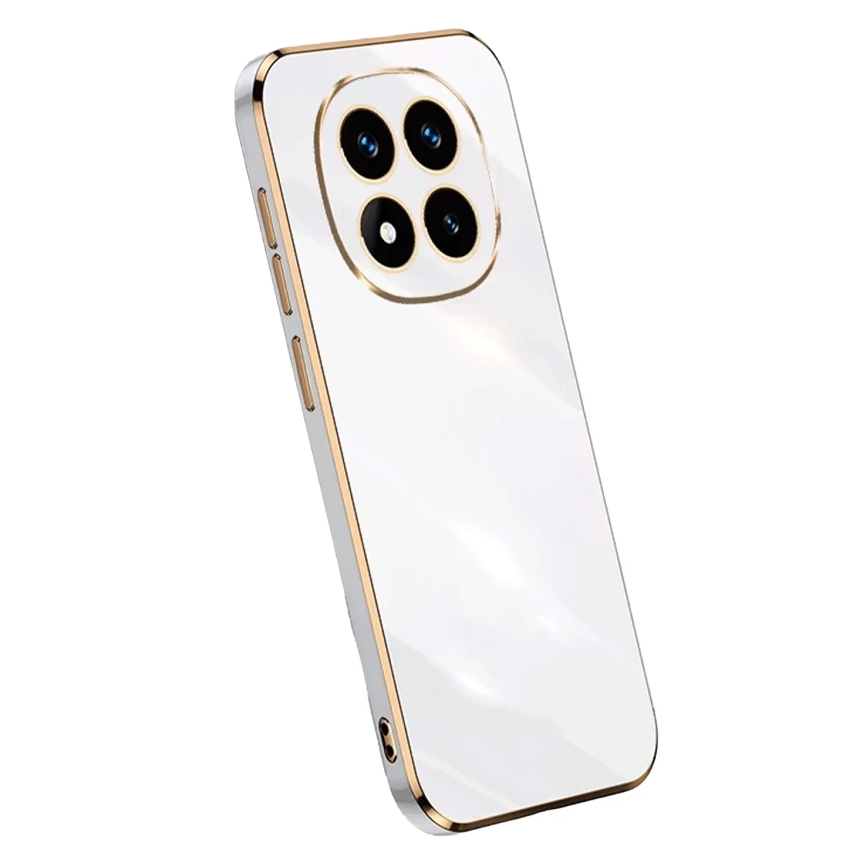 Xiaomi Redmi Note 14 Pro Plus Kılıf Volet Silikon - Beyaz