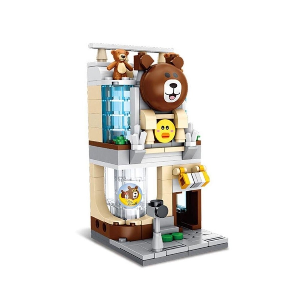 P657043 Butik Dükkanı 249 Parça Block Oyuncak