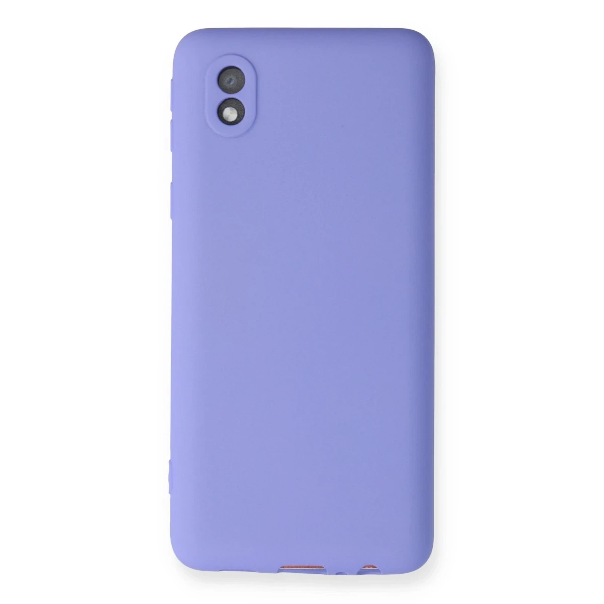 Samsung Galaxy A01 Core Kılıf First Silikon - Lila