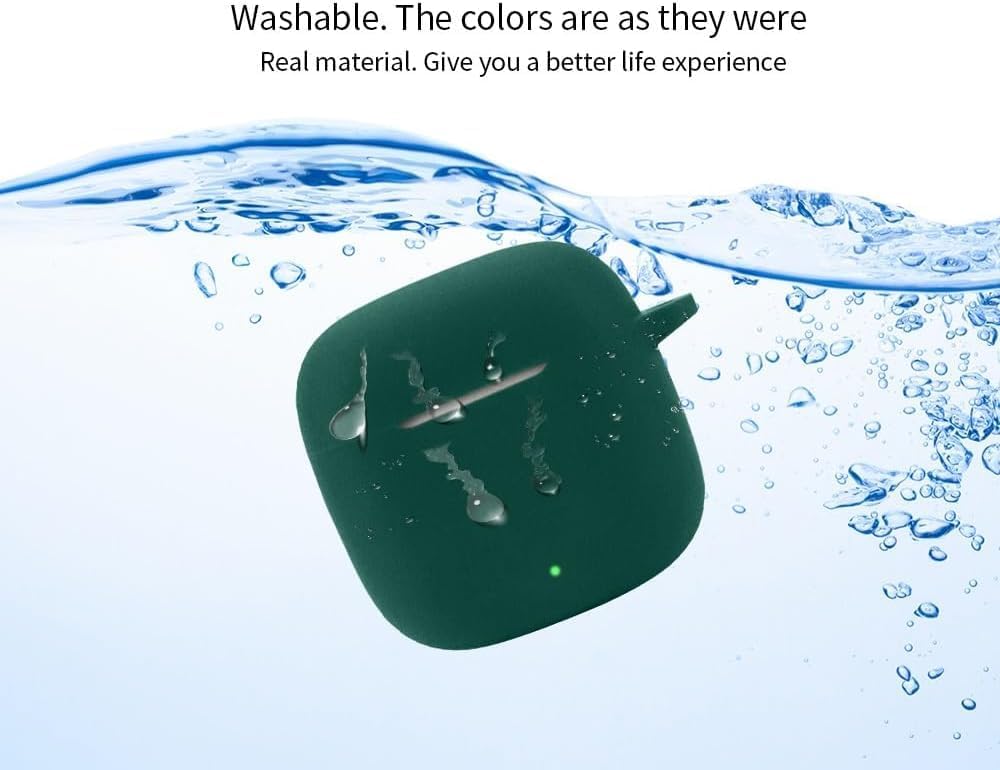 Huawei FreeBuds SE 4 ANC ile uyumlu Bluetooth Kulaklık Kılıfı, Darbeye Dayanıklı Silikon Bluetooth Kulaklık Kılıfı Uyumlu Huawei FreeBuds SE 4 ANC için Kulaklık kılıf (Siyah)