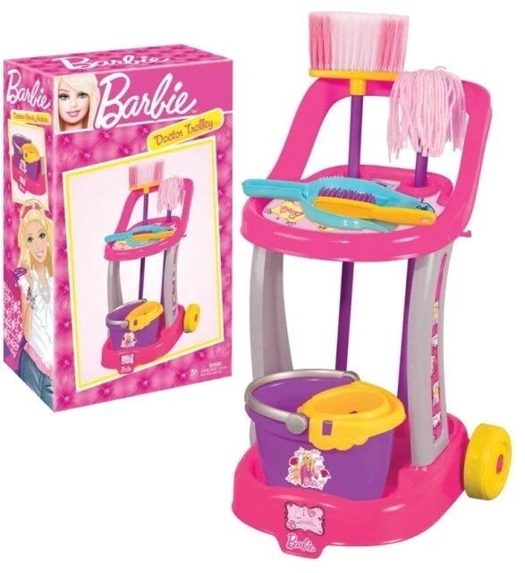 01970 Barbie Temizlik Arabası