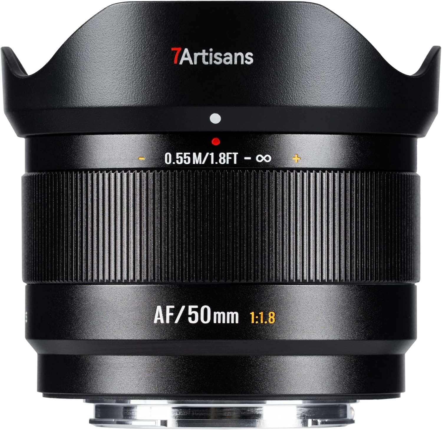 FX Çerçeve için AF 50mm F1.8 APS-C Lens, 180 g, Büyük Diyafram, Yüz Tanıma ile Otomatik Odaklama Lensi, Fuji X Monture X-H/T/T30/S/E/A-Serisi Fuji X-E2 Fuji X-T2 için