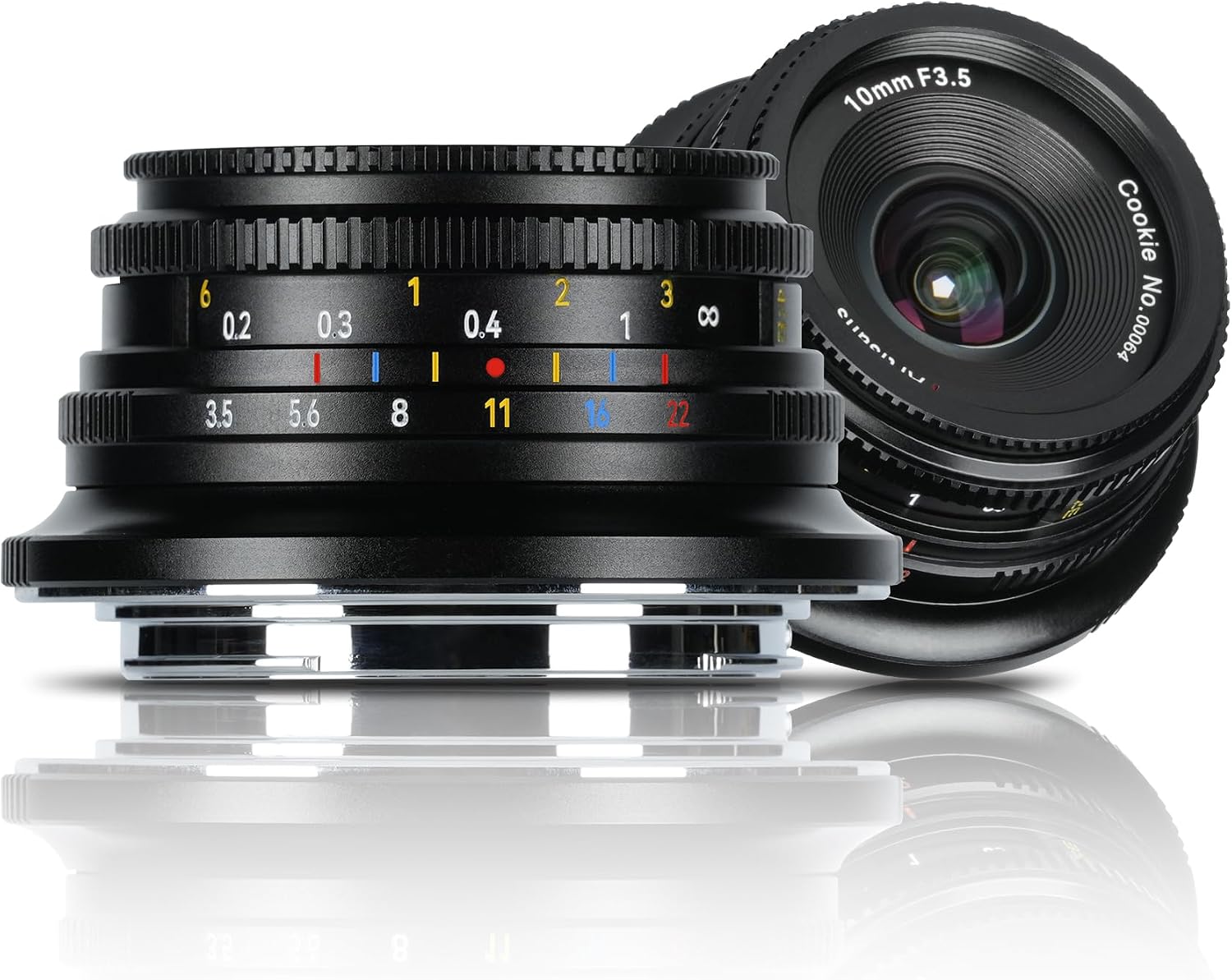 Aynasız Kameralar için APS-C Sabit Odaklı Gözleme Lensi MF10 mm F3.5 Geniş Açılı Objektif, Nikon Z Zfc Z50 Z30 ile Uyumlu