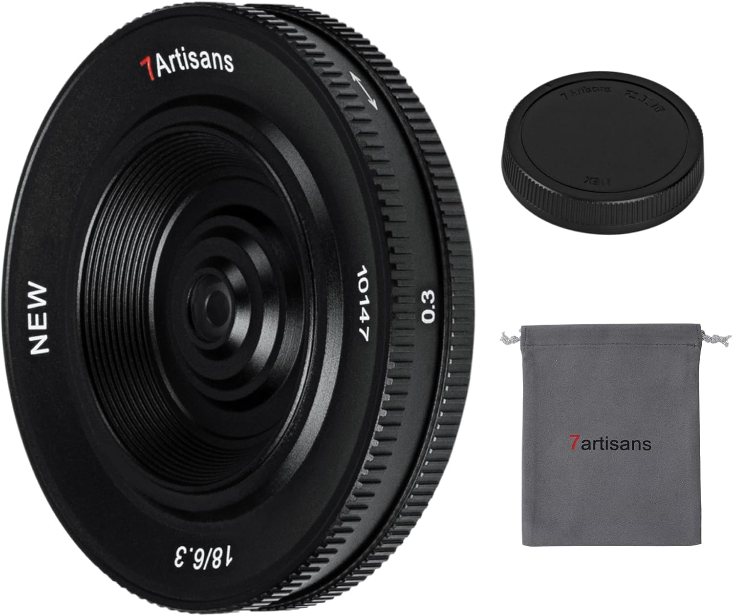18 mm F6.3 Mark II Ultra İnce APS-C Prime Objektif Nikon Kompakt Aynasız Kameralar Nikon Z50 Z6 Z7 Z6 II için Uygun