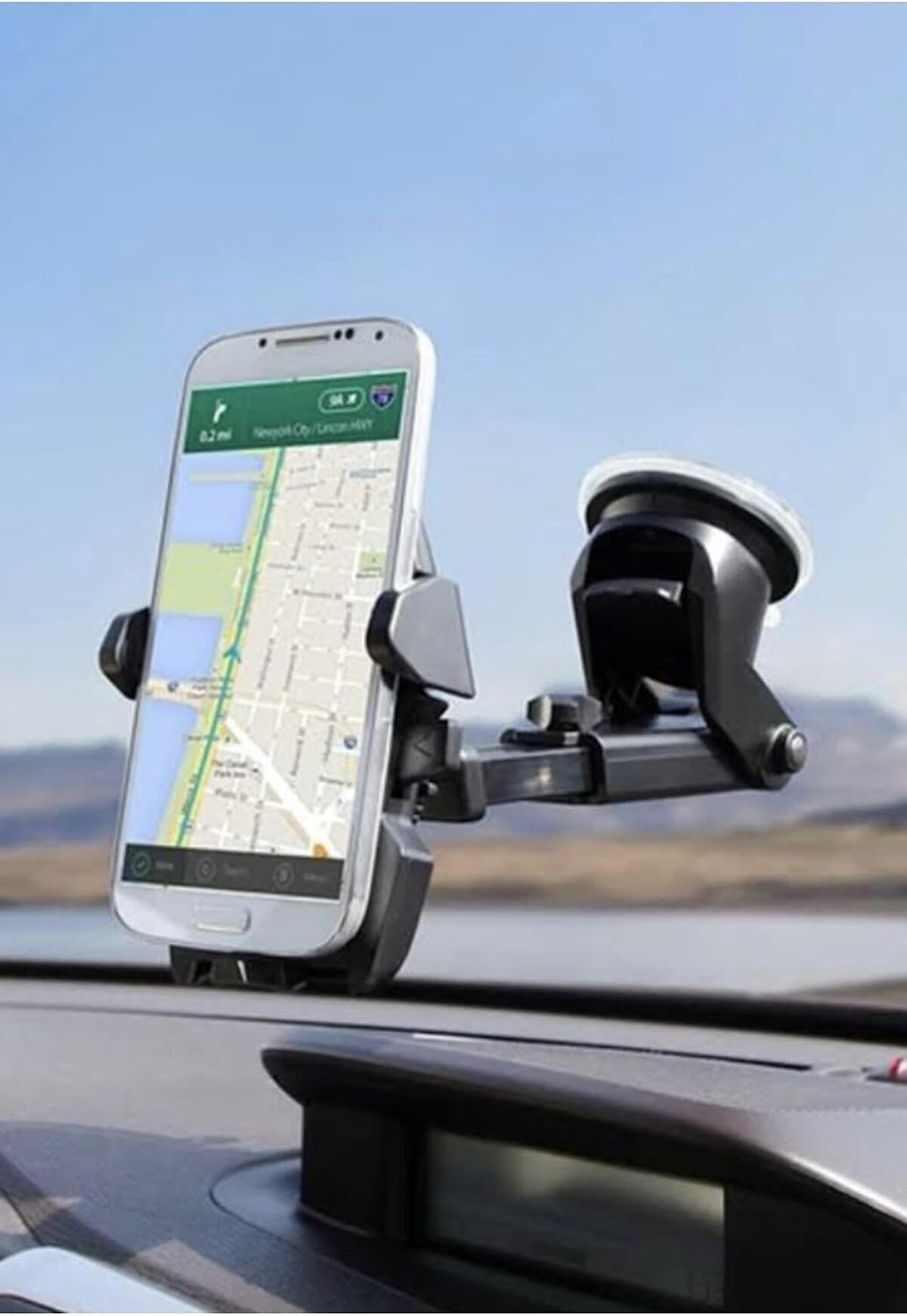 Uzayabilen Vantuzlu Cep Araç Telefon Tutucu Oto Araba İçi Telefon Tutacağı 360