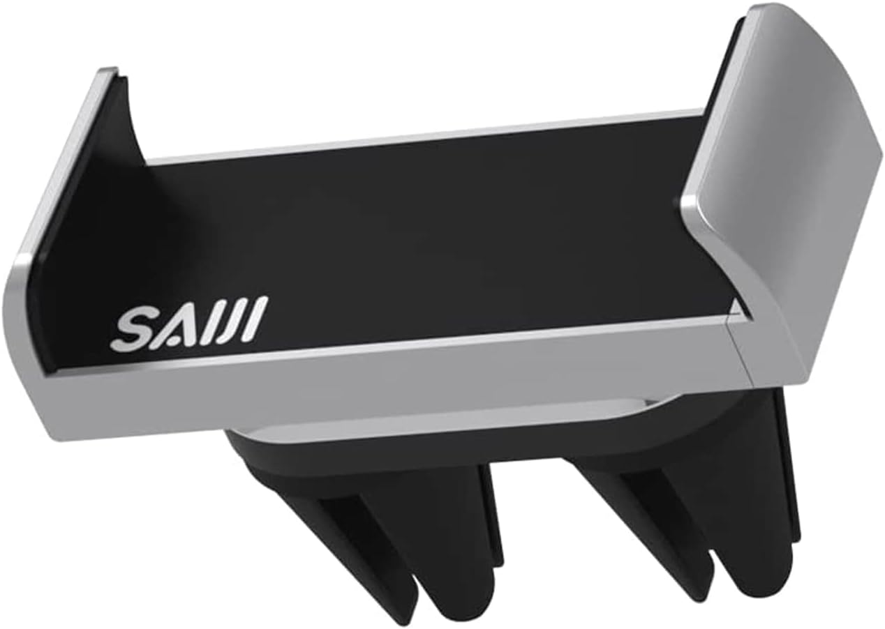 Saiji T2 Araç İçi Telefon Tutucu Havalandırma Klipsli 360° Dönebilen Universal Uyumlu