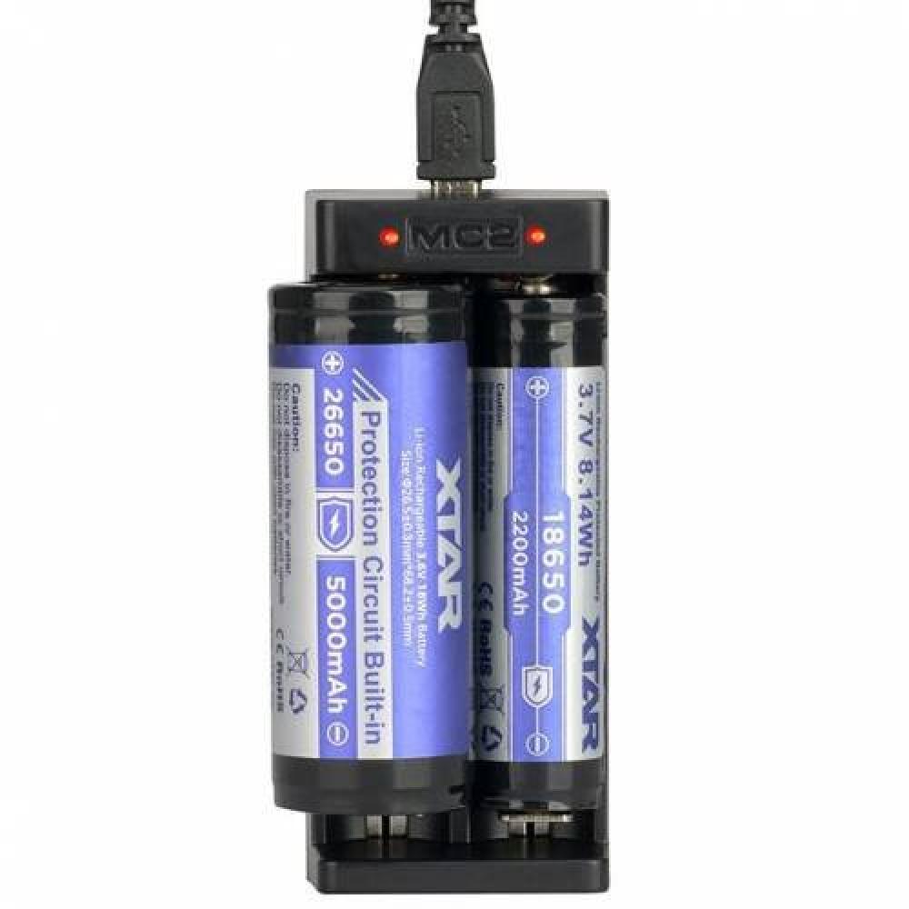 MC2 İkili Li-ion Pil Şarj Cihazı