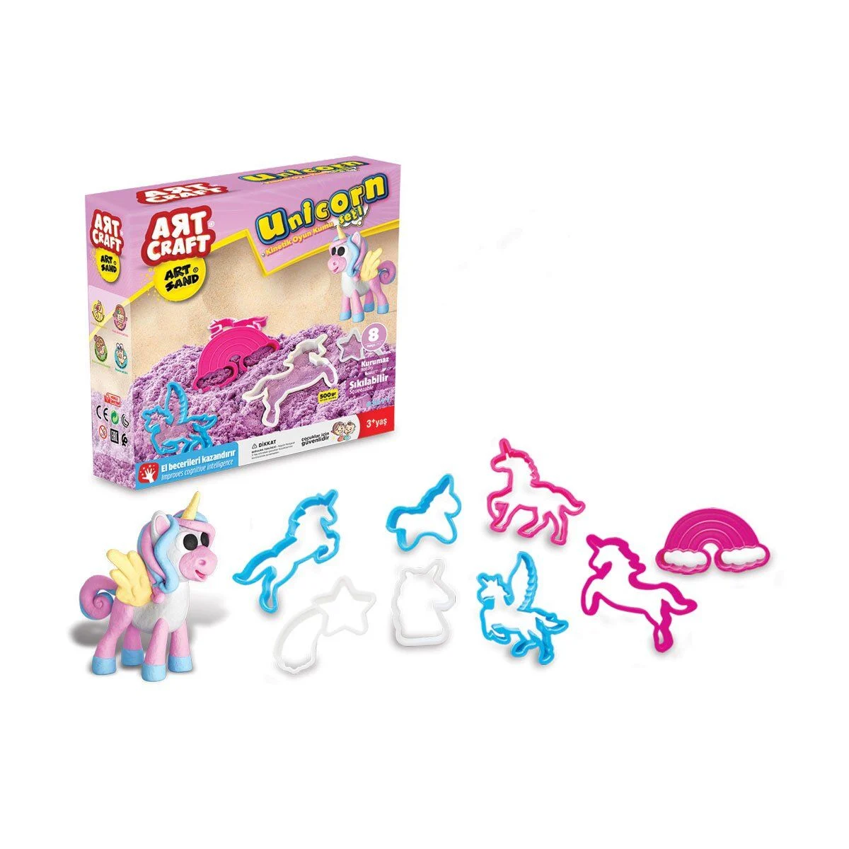 03611 Unicorn Kumseti 500 Gr Artsand