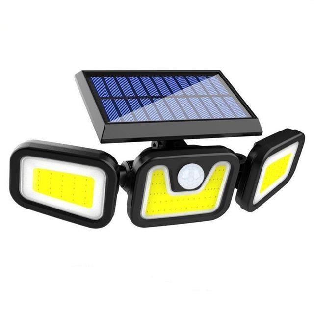 MX-1725B Sensörlü 3 Modlu 90 Cob Ledli Solar Aydınlatmalı Duvar Lambası