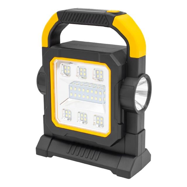 HC-7078-D Üç Çalışma Modlu Şarjlı 40 SMD Ledli Taşınabilir Solar Panelli Lamba
