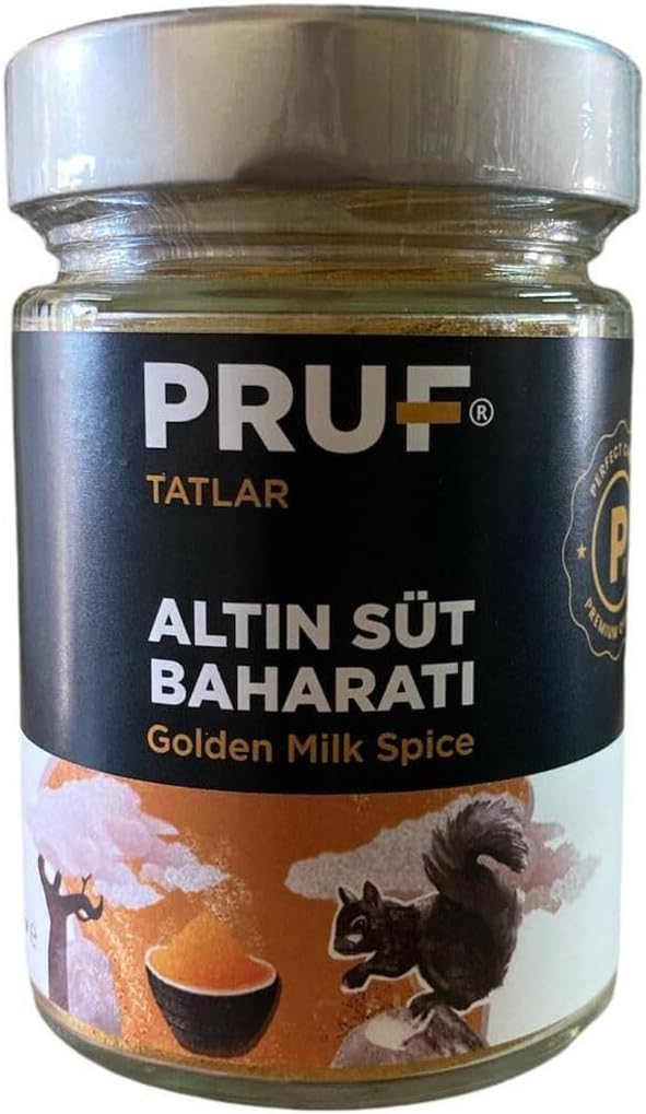 Altın Süt Baharatı (Golden Milk Spice) 145 Gr. Cam Kavanoz