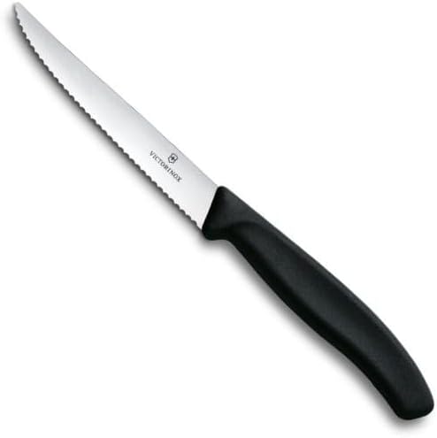 6.7233 Swiss Classic 11cm Biftek&Pizza Bıçağı, Siyah