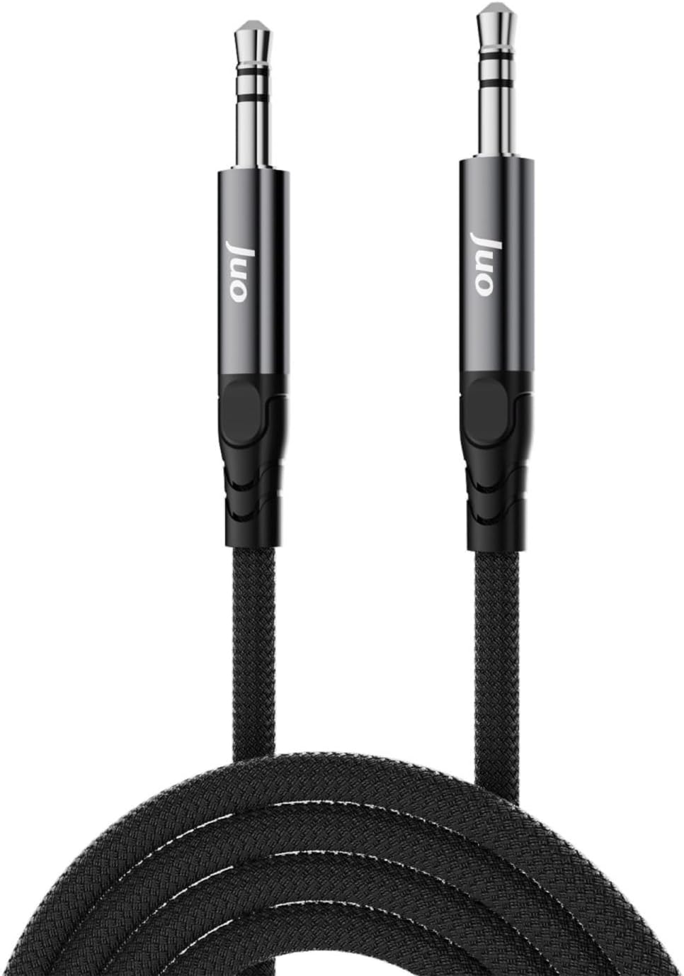 Stereo 3.5mm TRS Jack Örgülü Aux Ses Kablosu 2 Metre
