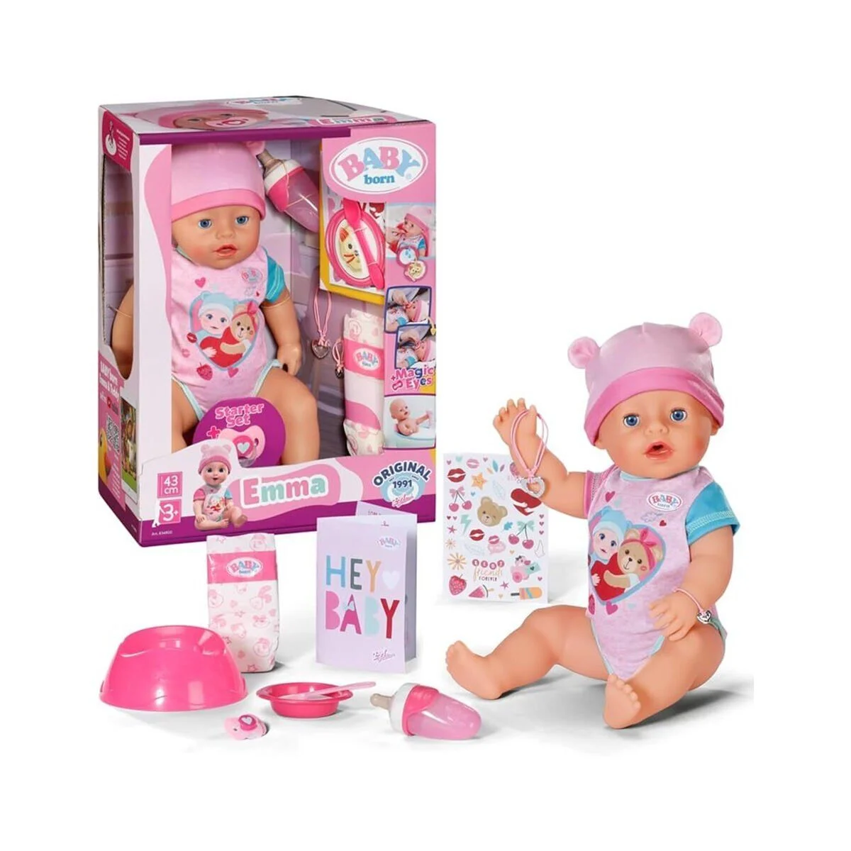 834800 Baby Born Emma 43cm bebek