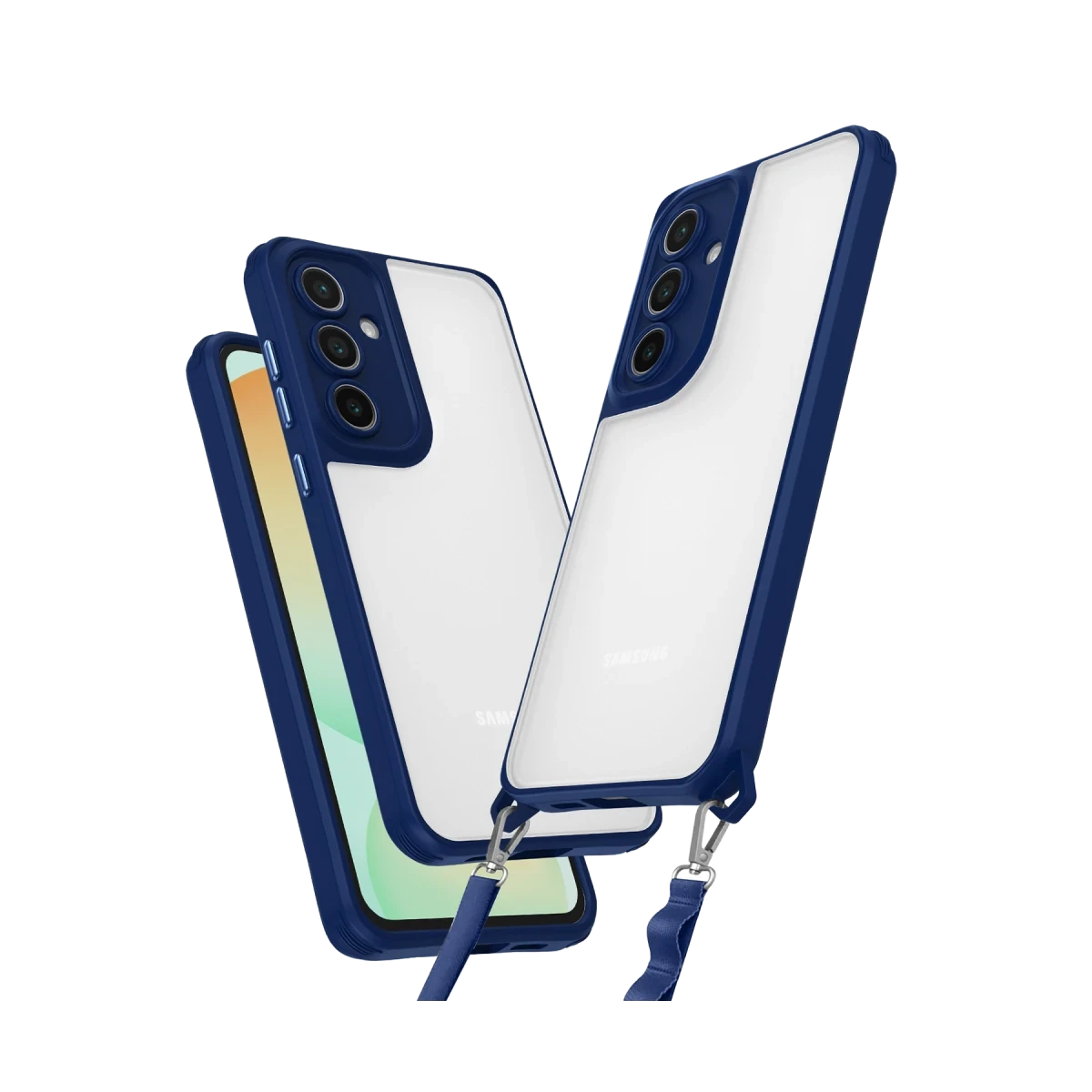 Samsung Galaxy A25 5G Kılıf Penta Silikon Kılıf - Lacivert