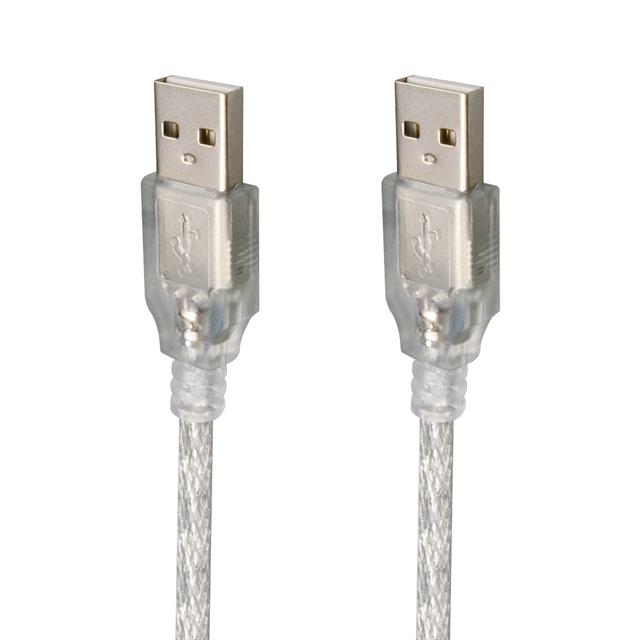 PM-19803 Şeffaf 3 Metre Usb Erkek-Erkek Kablo