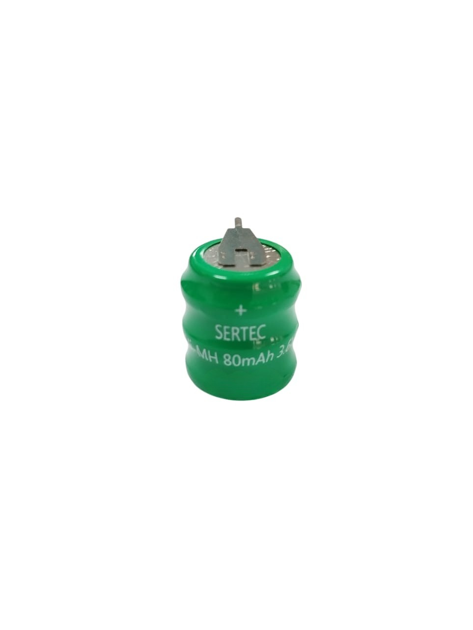 3.6V 3S1P 80 Mah 2 Pin NI-MH Buton Pil