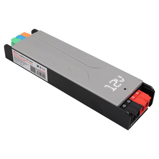 PM-26839 12 Volt 10 Amper 120 Watt Slim Metal Kasa Adaptör 189x51x27mm