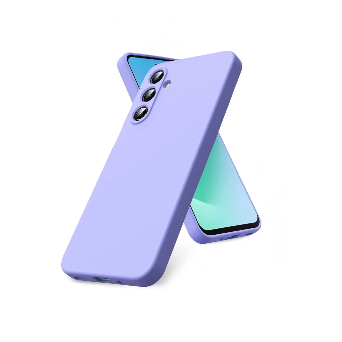 Samsung Galaxy A17 5G First Silikon - Lila