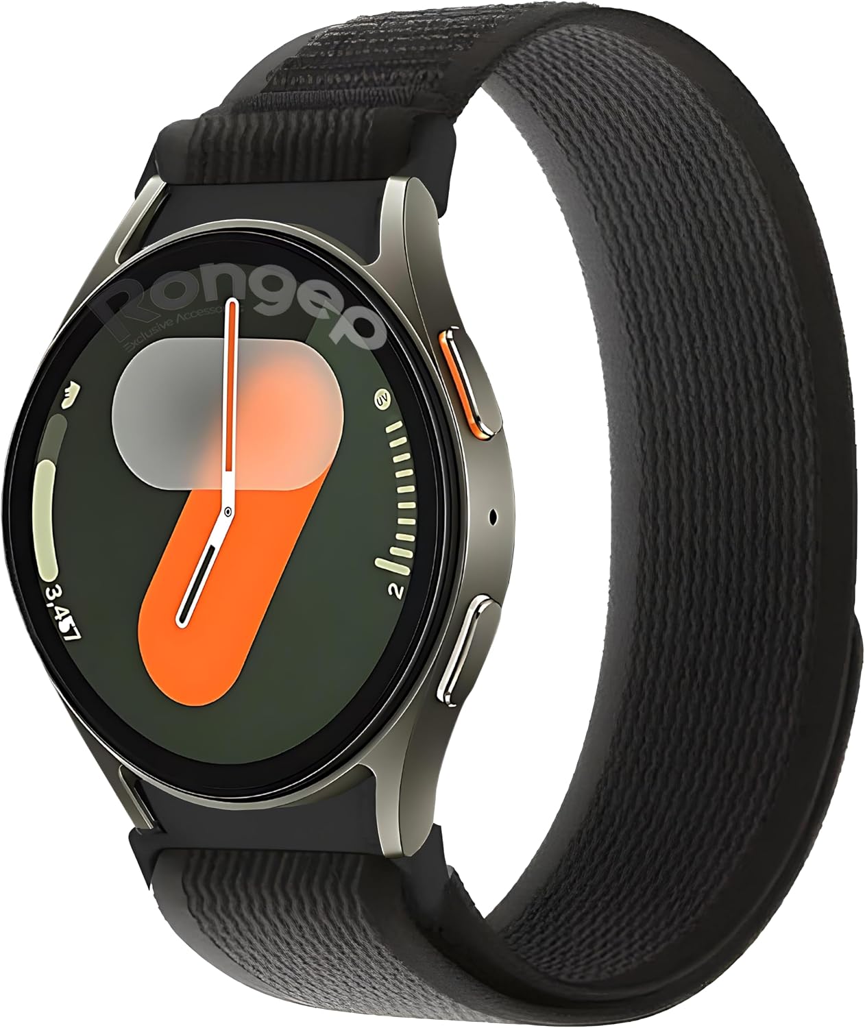 Travel Loop 20mm Kumaş Kordon Samsung Galaxy Watch FE/7/6/5/4 Serisi İçin (40mm/44mm) Terletmeyen Rahat ve Hafif Kayış Watch 6/4 Classic (47/43/42mm) Watch 5 Pro 45mm Uyumlu