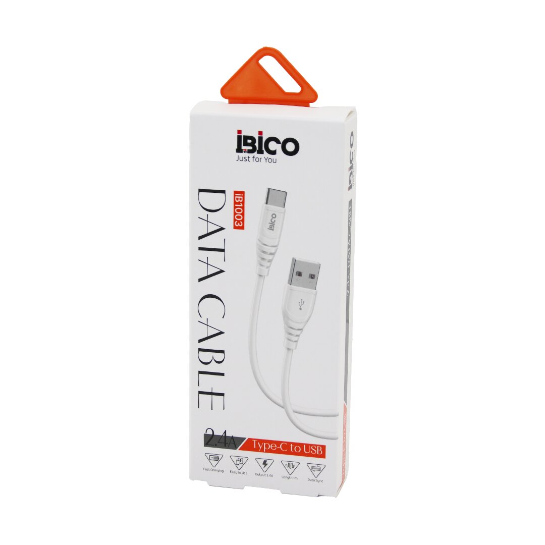 Type-c - Usb Cep Telefon - Data Şarj Kablosu 2.4A - 1MT