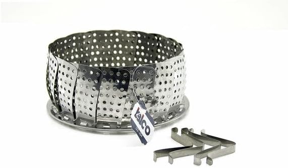 Metal Buharda Sebze Pişirici Sepet ve Haşlama Aparatı