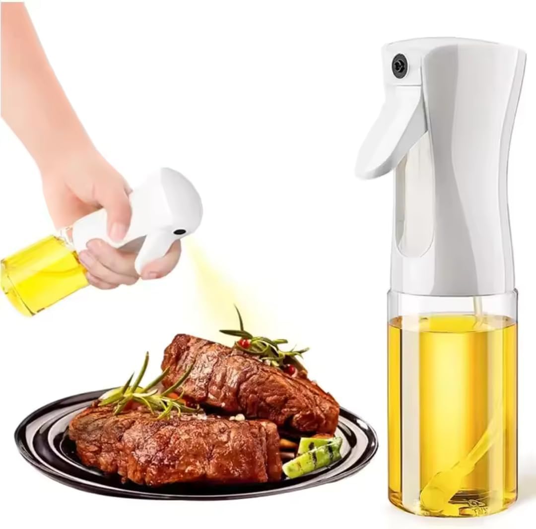 Sprey Yağdanlık Cam Şişe Yağ Püskürtücü Airfryer Kızartma Izgara Salata İçin Yağlık