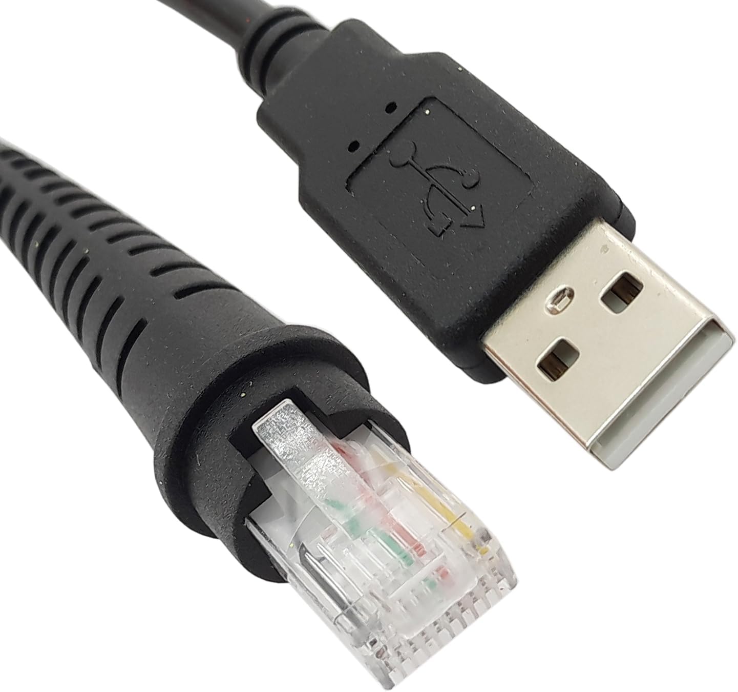 Kablosu Ethernet Erkek to USB Barkod Okuyucu ve Pos Cihazları İçin Kablo 1,5 Metre