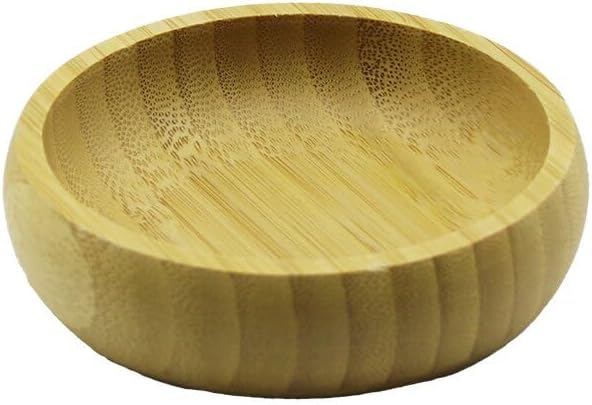 Yakut-10516 Ahşap Bambu Çerezlik & Lokumluk Kase, 30, CHRMK9066, Kahverengi, Unisex Yetişkin