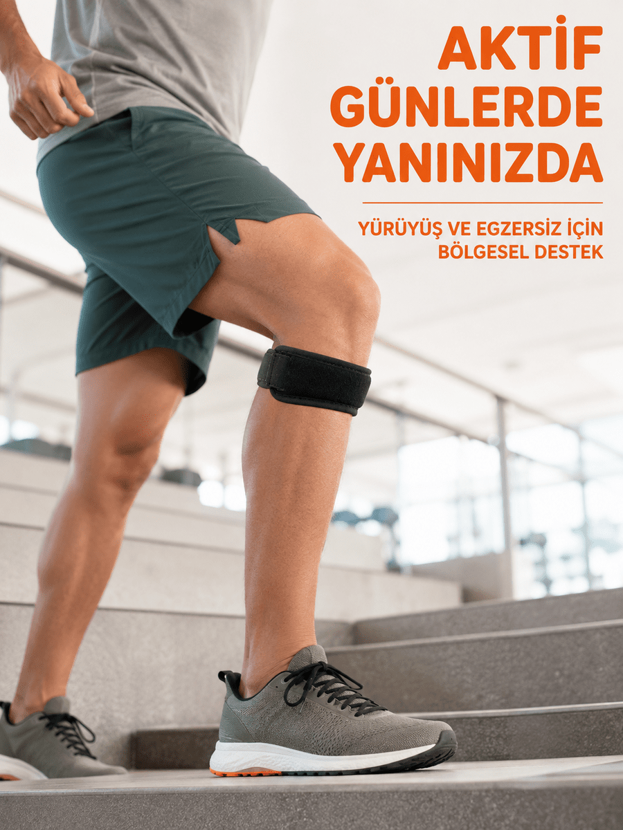 Tendon Bandı Ayarlanabilir Diz Altı Destek Bandı Spor ve Günlük Kullanım