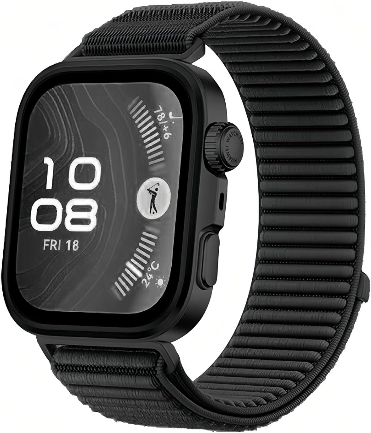 Huawei Watch Fit 3 / Fit 4 / Fit 4 Pro/Fit 5 / Fit 5 Pro Uyumlu Nylon Loop Velcro Kumaş Kordon - Nefes Alabilen, Ayarlanabilir Cırt Cırtlı, Ultra Hafif Sport Loop Saat Kayışı