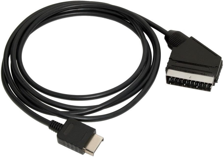 PS2 Uyumlu AV RGB TV Scart Çevirici Dönüştürücü Bağlantı Kablosu, (Hdmi Kablo Değildir)