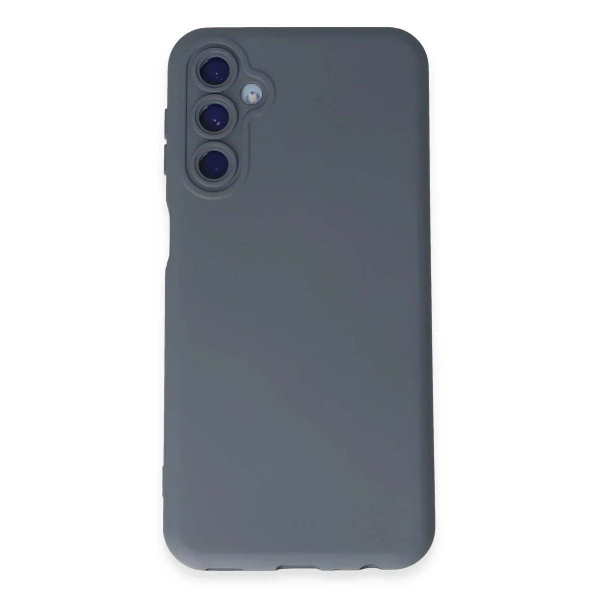 Samsung Galaxy M14 5G Kılıf Nano içi Kadife Silikon - Gri