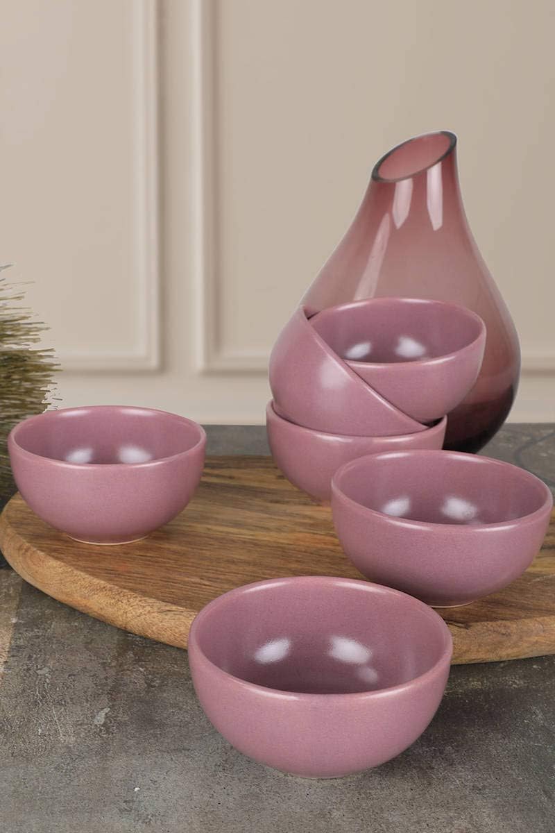 Mat Violet Bulut Çerezlik/Sosluk 8 Cm 6 Adet