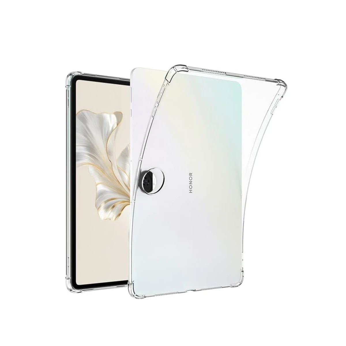 Huawei Honor Pad 9 Kılıf Anti Shock Tablet Silikon - Şeffaf