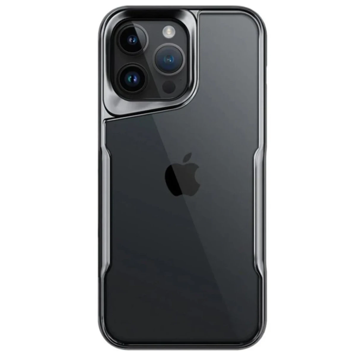 Apple iPhone 15 Pro Max Kılıf Boyi Silikon Kapak - Titan Gri