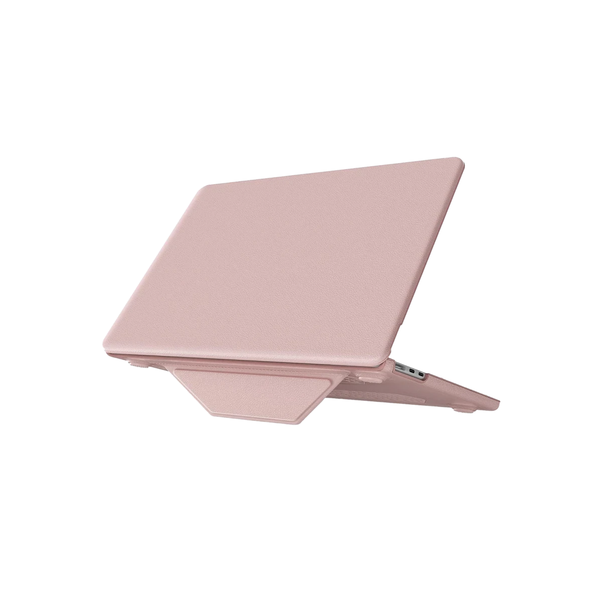 Apple Macbook Air 15 2024 Macbook Deri Kapak - Pembe