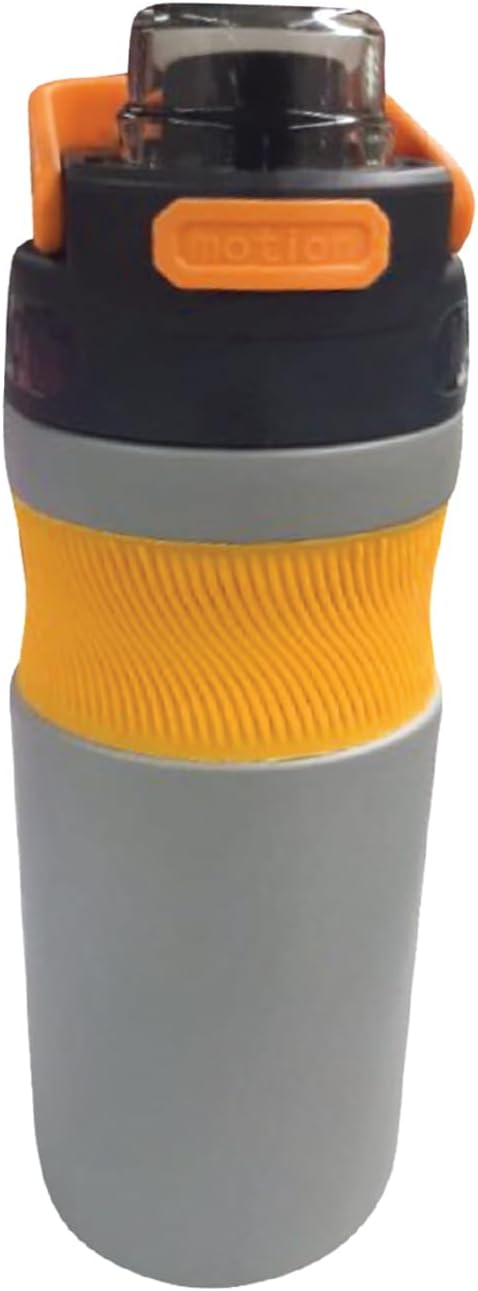 Çelik İçli Termos 500Ml Gri-Sarı
