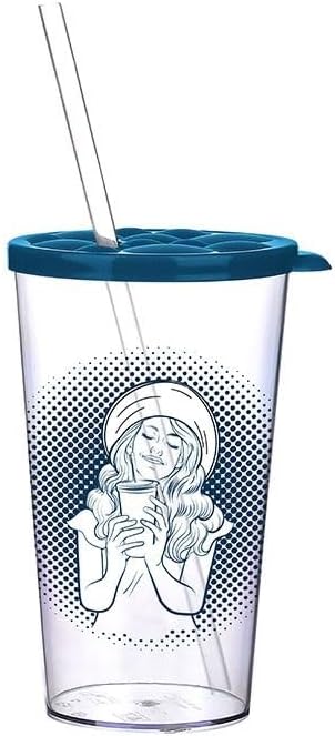 Limonlu Milkshake Baloncuklu Bardak, 700 ml Kapasite